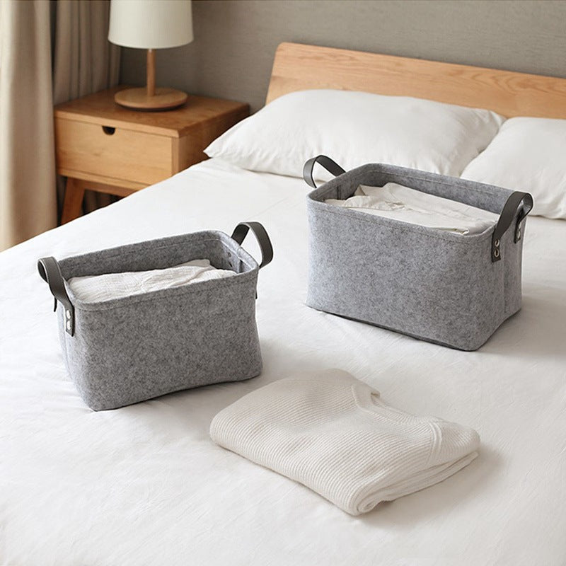 Modern Felt Storage Basket