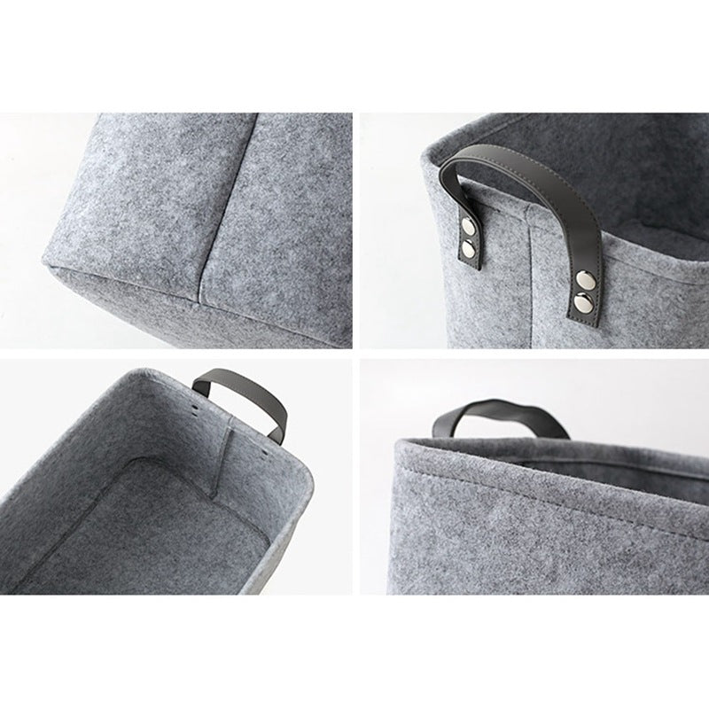 Modern Felt Storage Basket