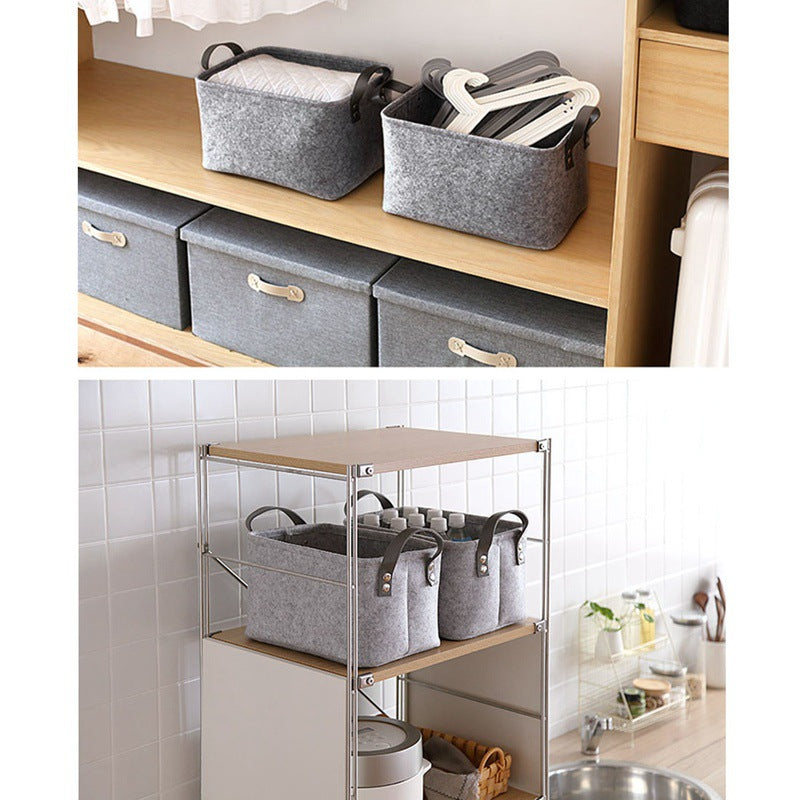 Modern Felt Storage Basket