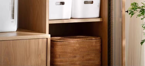 Modern Plastic Storage Basket – Multi-Purpose Organizer