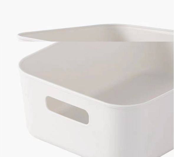 Modern Plastic Storage Basket – Multi-Purpose Organizer