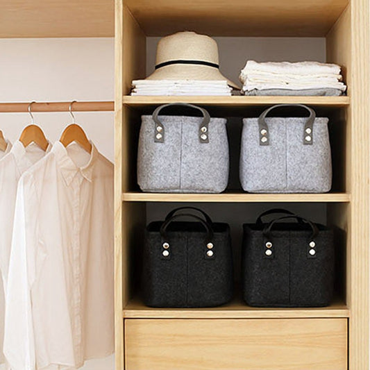 Modern Felt Storage Basket