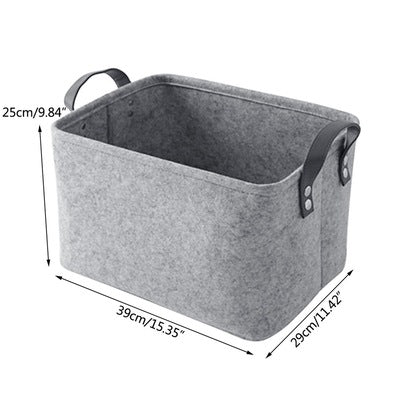 Modern Felt Storage Basket