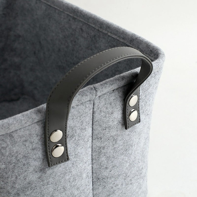 Modern Felt Storage Basket