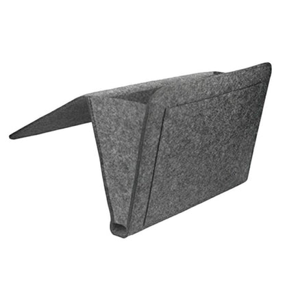 Bed Storage Bag with Pocket – Felt Organizer