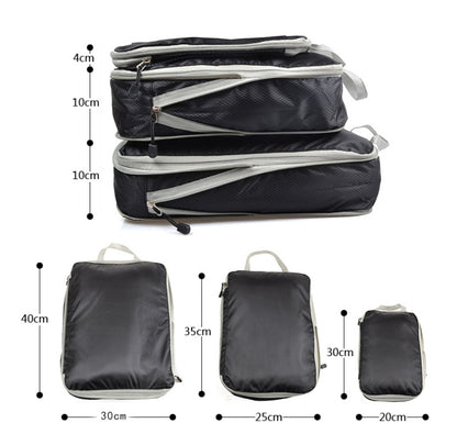 3-Piece Compressed Storage Bag Set – Home & Travel Use