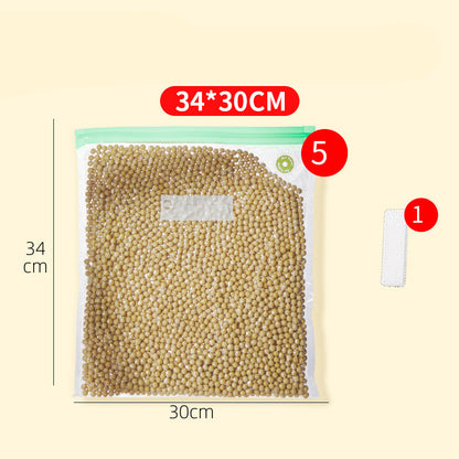 Vacuum Sealed Compression Bag – Food Grade, USB Electric Pump